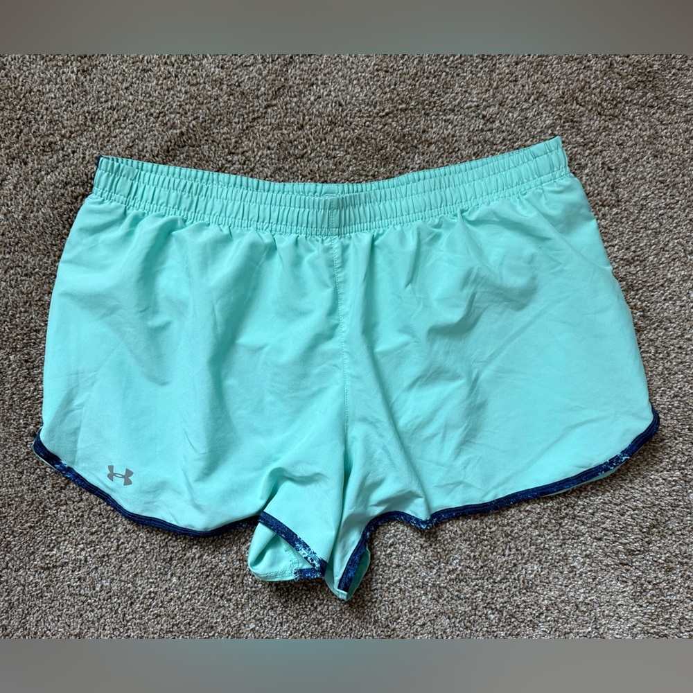 Under Armour Women's Light Blue Athletic Shorts